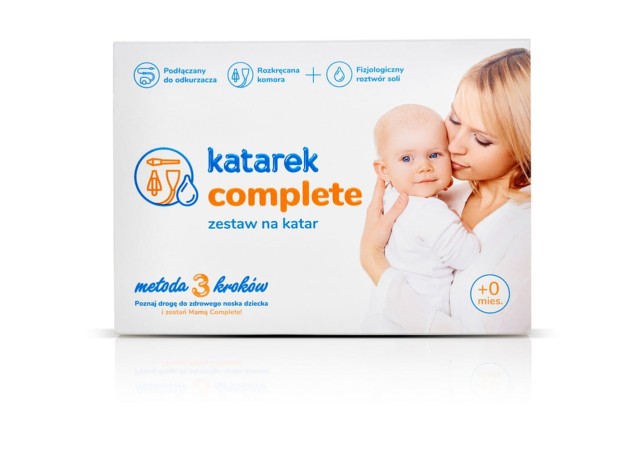 Aspirator do oczyszczania noska dla niemowląt Katarek Plus Complete | Duna