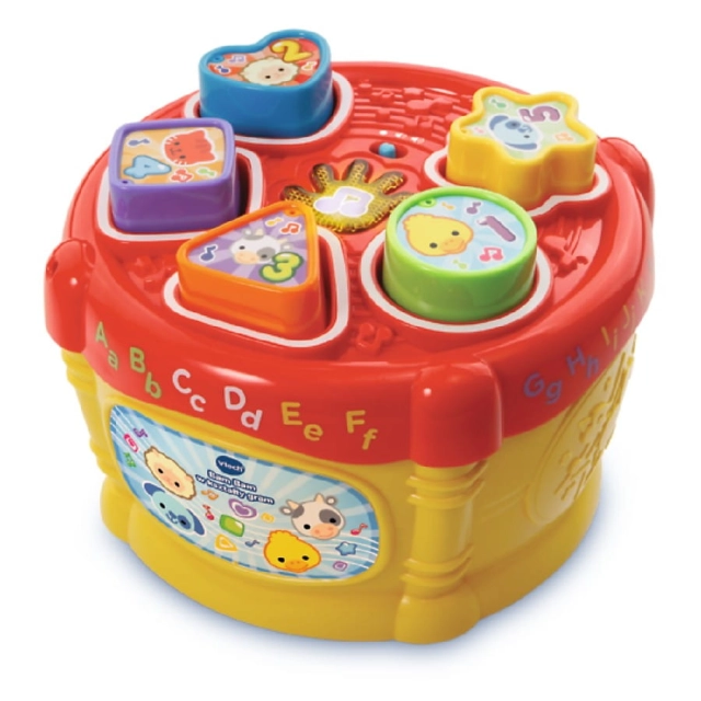 VTECH Sorter, bębenek Bam Bam.. w kształty gram - 60670 Trefl