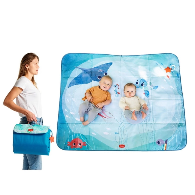 Mata edukacyjna XL Skarby Oceanu - Tiny Love