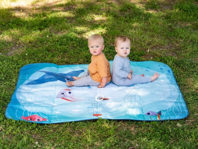 Mata edukacyjna XL Skarby Oceanu - Tiny Love