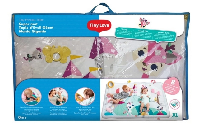 Tiny Love Gimnastyczna mata edukacyjna z pałąkami Świat Małej Księżniczki - TL1205506830R