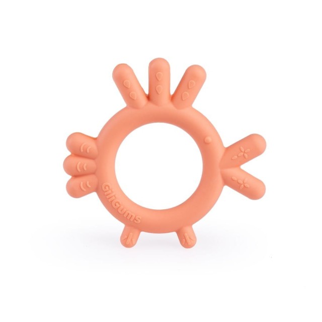 Giligums Gryzak silikonowypomarańczowy kurczak