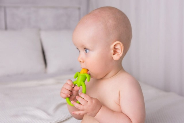 Giligums Gryzak silikonowy Kukurydza