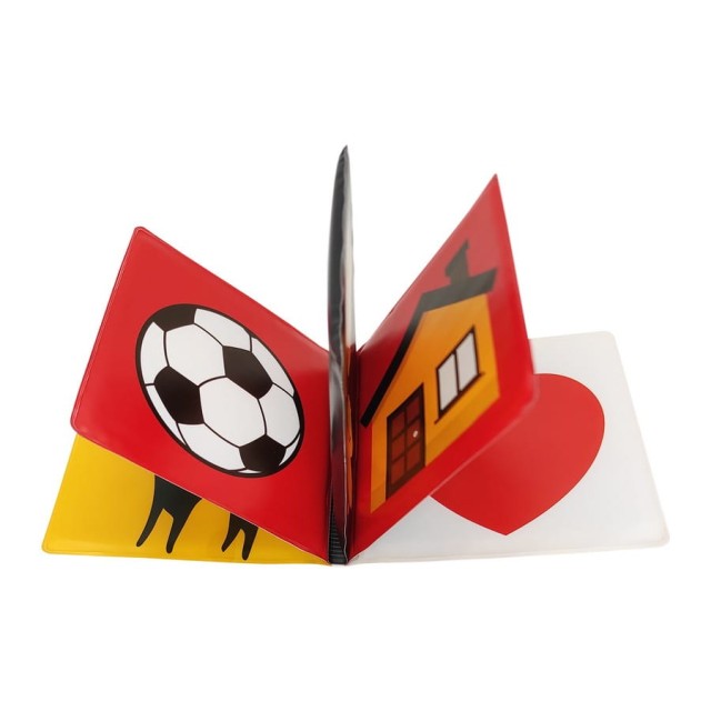 Książeczka edukacyjna z piszczkiem First Book | A0476 Akuku