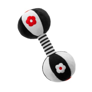 Pluszowa zabawka sensoryczna, hantel | A0482  Akuku