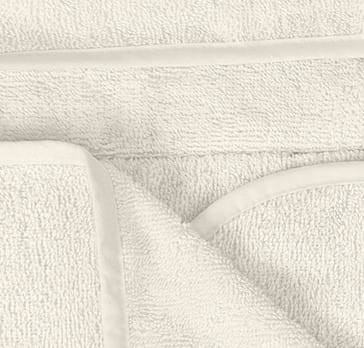 Okrycie kąpielowe ecru 70x140 ręcznik z kapturkiem MAXI JUNIOR | BabyMatex