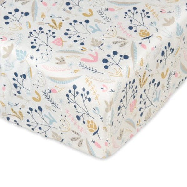 Prześcieradło bawełniane z gumką 60x120 Kalinka - Baby Matex