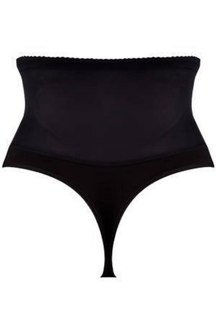 Stringi modelujące sylwetkę, czarne | Iga - Mitex