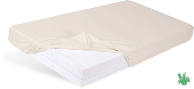 Prześcieradło Bamboo z gumką 80x160 | BabyMatex