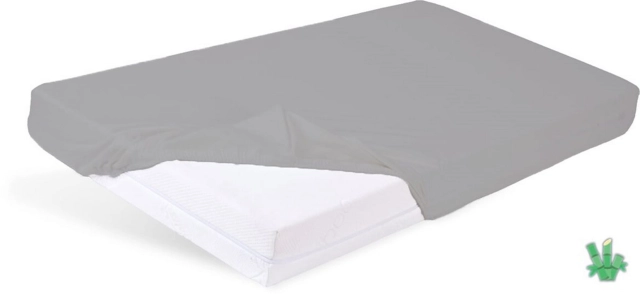 Prześcieradło Bamboo z gumką 80x160 | BabyMatex
