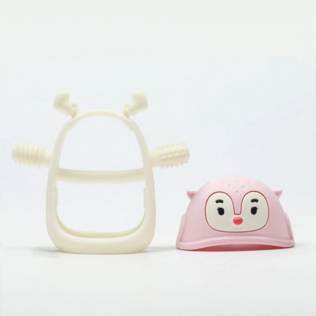 Smily Mia Gryzak silikonowy Renifer light pink
