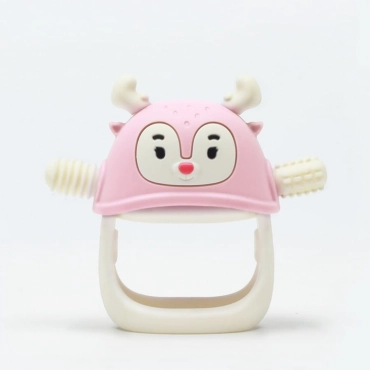 Smily Mia Gryzak silikonowy Renifer light pink