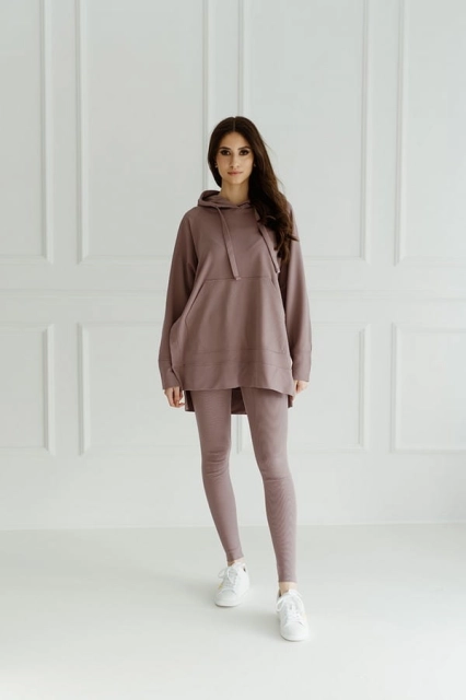 Bluza damska z kapturem Rossa/ Moor- Dolce Sonno