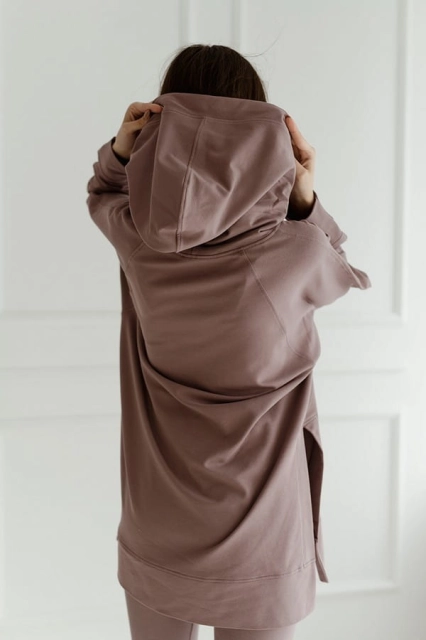 Bluza damska z kapturem Rossa/ Moor- Dolce Sonno