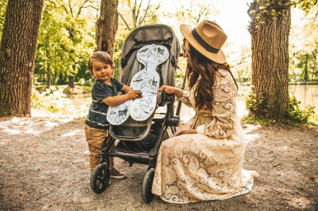 Nakładka redukująca nacisk PADDI'X Air Print 9-18kg, wzór 04 | BabyMatex - TB0435_04