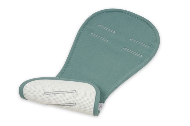Nakładka redukująca nacisk PADDI 0-36kg Muślinowa - zieleń | BabyMatex TB0440_34