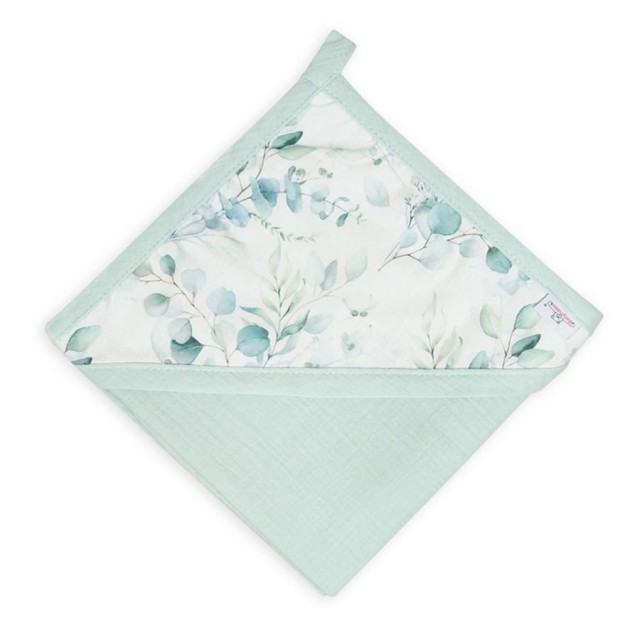 Muślinowe okrycie kąpielowe "Muslin Design" - Mięta | BabyMatex - TB0443_05