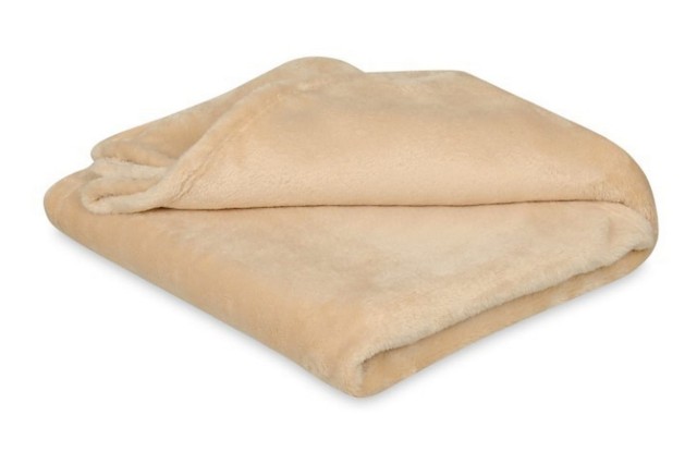 Kocyk niemowlęcy z miękkiej mikrofibry Bono - Beżowy | Babymatex TB0208_15