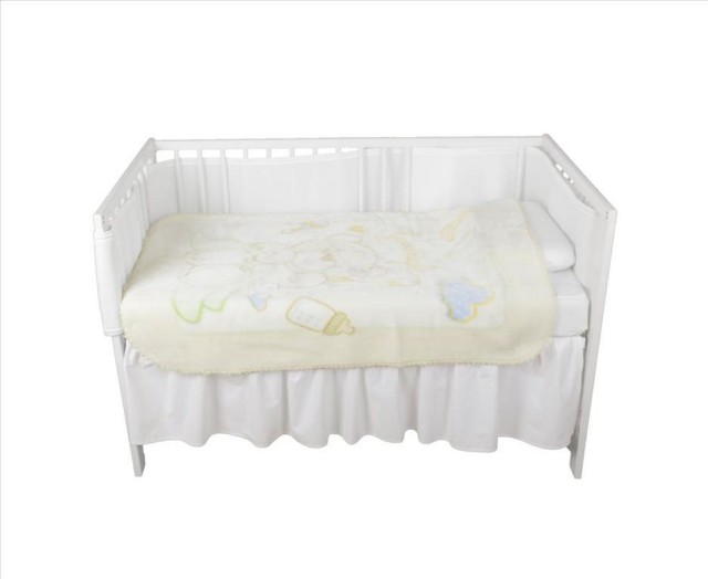 Kocyk dla dzieci i niemowląt Shell - Żółty | Babymatex TB0394_01