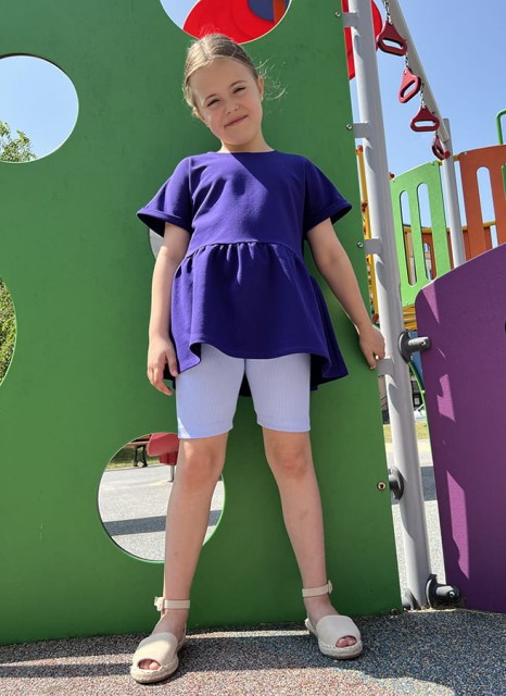 Kolarki dziewczęce Little Dolly/ Baby Blue Summer Girl - WUALAA by dolce sonno