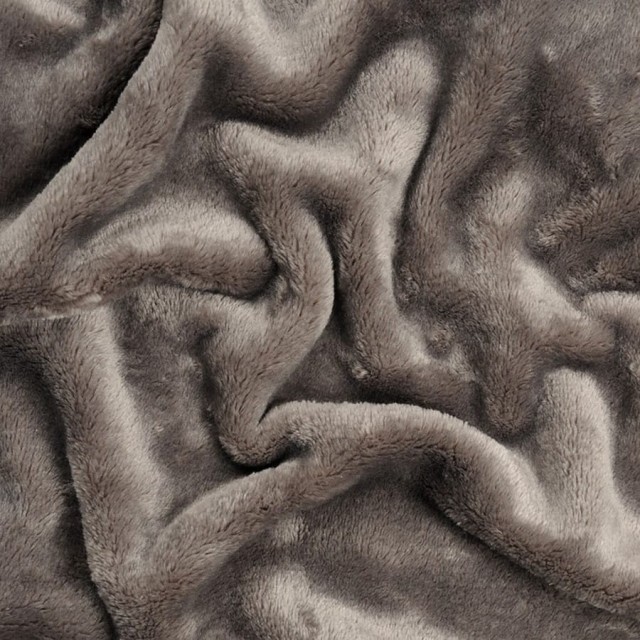 Kocyk niemowlęcy z miękkiej mikrofibry Bono - Czekolada | Babymatex TB0208_44