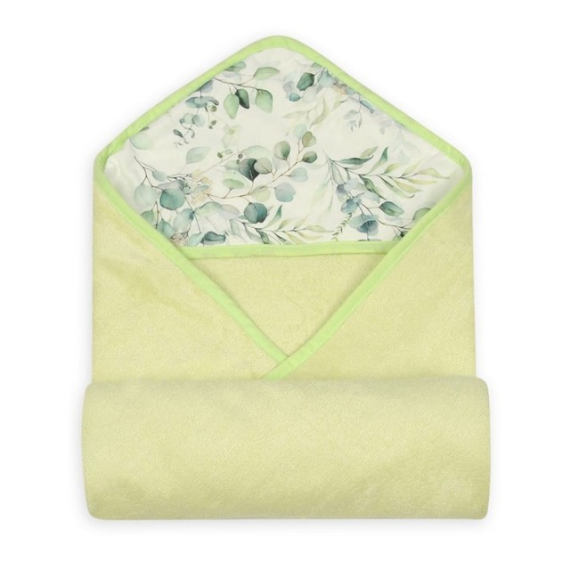 Bambusowe okrycie kąpielowe 100x100 cm Bamboo Design/zieleń - Baby Matex