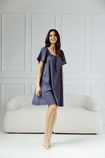 Koszula nocna Parma/ Deep Blue - Dolce Sonno