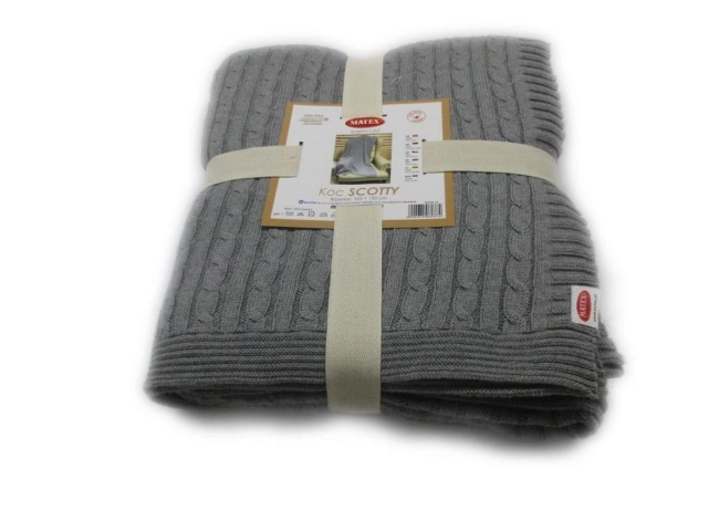 Bawełniany koc Scotty 125x150cm | Matex TM0386_02