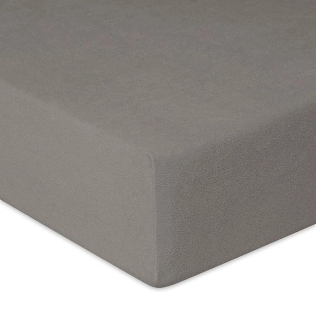 Prześcieradło Frotte Premium z gumką w tunelu - Grafitowe | Matex 45