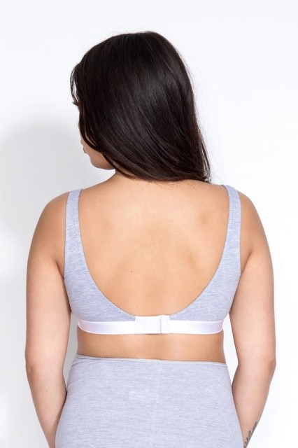 Biustonosz ciążowy i do karmienia LILLY GREY