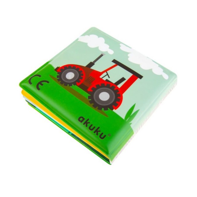 Książeczka edukacyjna z piszczkiem First Steps | A0477 Akuku