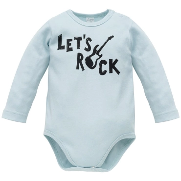 Body długi rękaw niebieskie - Let's Rock | Pinokio