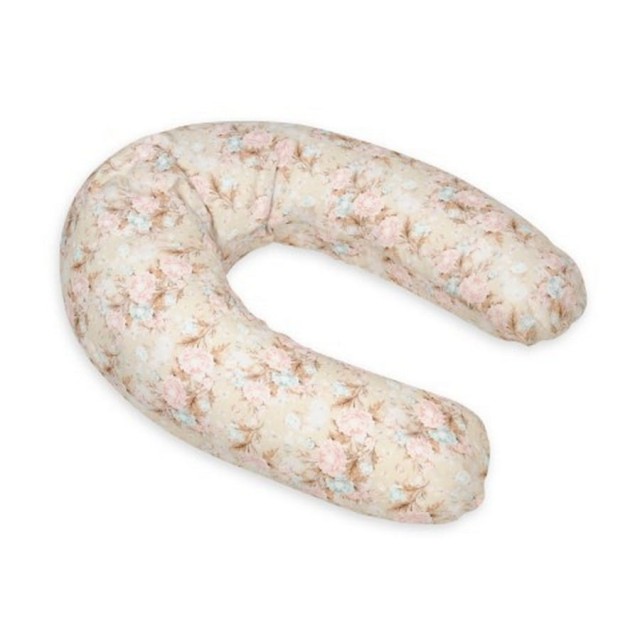 Poduszka pozycjonująca dla kobiet w ciąży i do karmienia, Rogal - Relax kwiaty | BabyMatex TB0045_46