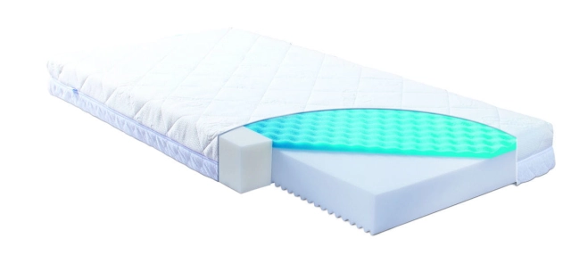 Materac dwustronny ortopedyczny do łóżeczka 60x120 Carpahia - TB0310 BabyMatex