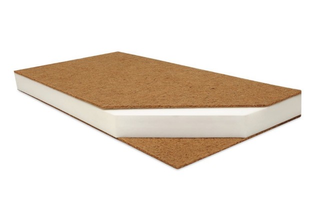 Materac dwustronny ortopedyczny do łóżeczka 60x120 z matą kokosową Coco Hemp - TB0436 BabyMatex