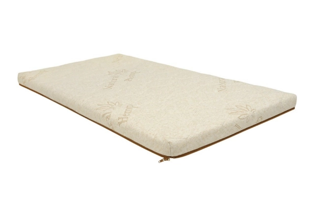 Materac dwustronny ortopedyczny do łóżeczka 60x120 z matą kokosową Coco Hemp - TB0436 BabyMatex