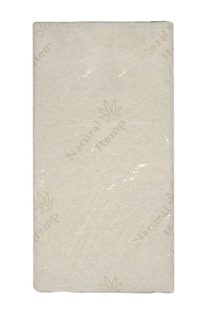 Materac dwustronny ortopedyczny do łóżeczka 60x120 z matą kokosową Coco Hemp - TB0436 BabyMatex