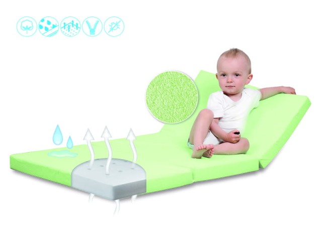 Materac rehabilitacyjny turystyczny 60x120 KOLORY - TB0232 BabyMatex