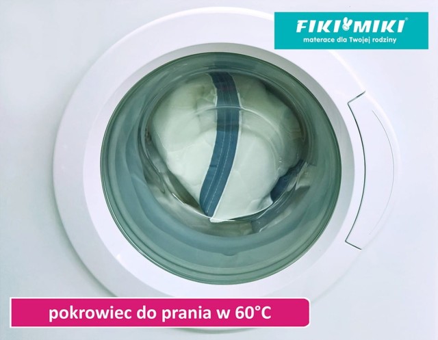 Materac piankowy do łóżeczka z matami kokosowymi LUX Prestige Line 120x60 - MFS11 Fiki Miki
