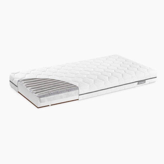 Materac do łóżeczka gryczano-piankowo-kokosowy Natural Baby Prestige Line 140x70 - NBPL1 Fiki Miki