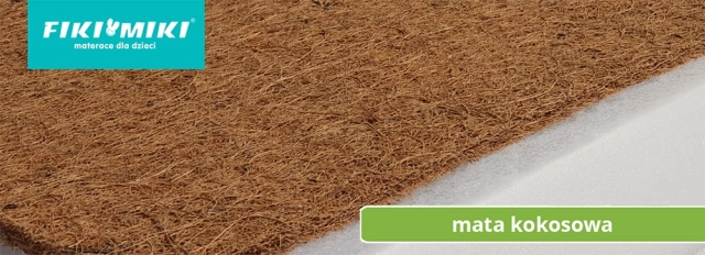 Materac do łóżeczka gryczano-piankowo-kokosowy Natural Baby Prestige Line 140x70 - NBPL1 Fiki Miki