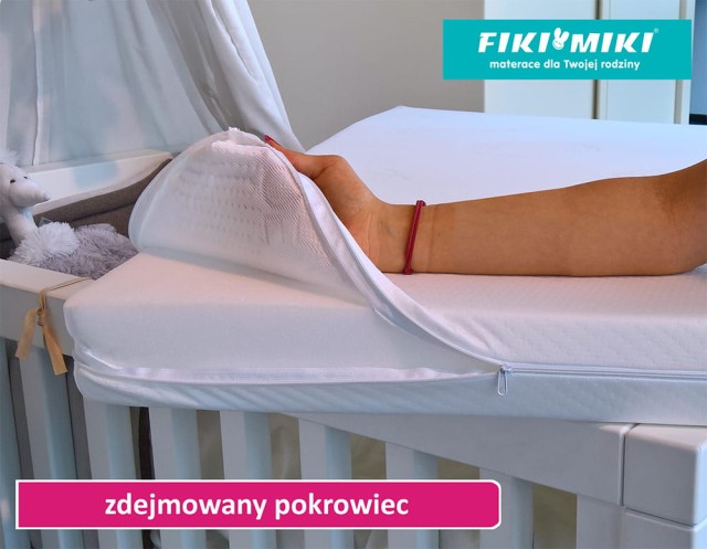 Materac piankowy do łóżeczka Komfort Line 120x60 - PKL1 Fiki Miki