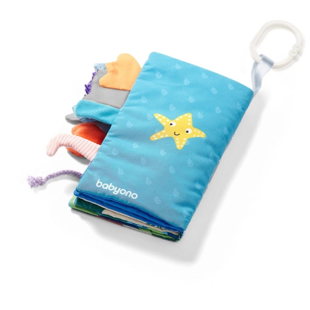 Książeczka sensoryczna Go to the ocean | Babyono 544