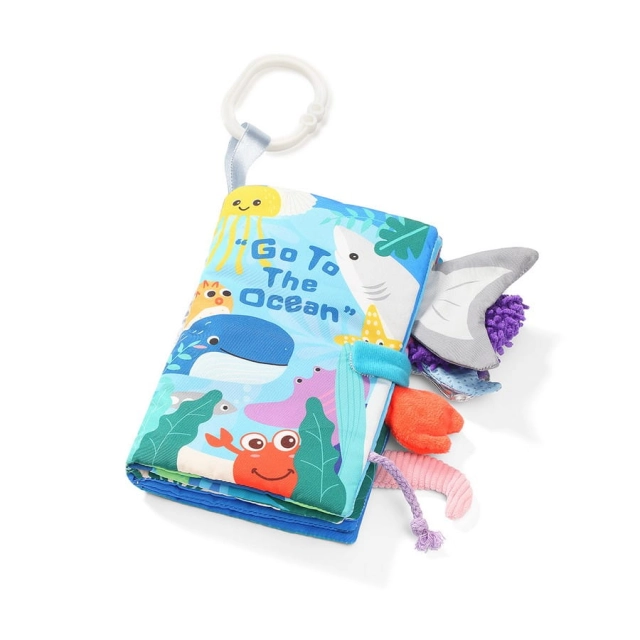 Książeczka sensoryczna Go to the ocean | Babyono 544