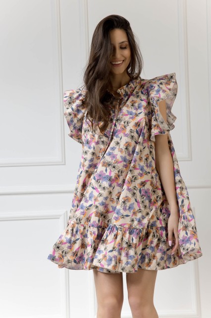 WUALAA Women - Sukienka damska ZOYA Sunny Meadow