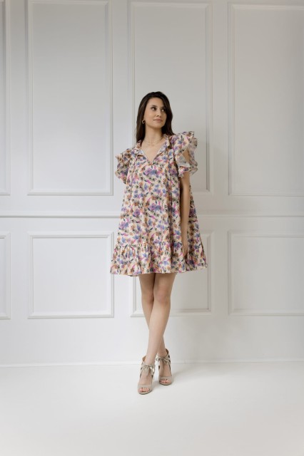 WUALAA Women - Sukienka damska ZOYA Sunny Meadow