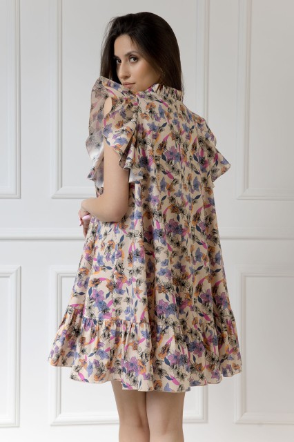 WUALAA Women - Sukienka damska ZOYA Sunny Meadow