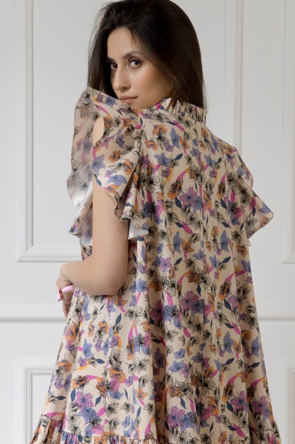 WUALAA Women - Sukienka damska ZOYA Sunny Meadow