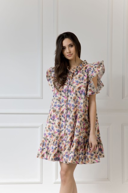 WUALAA Women - Sukienka damska ZOYA Sunny Meadow