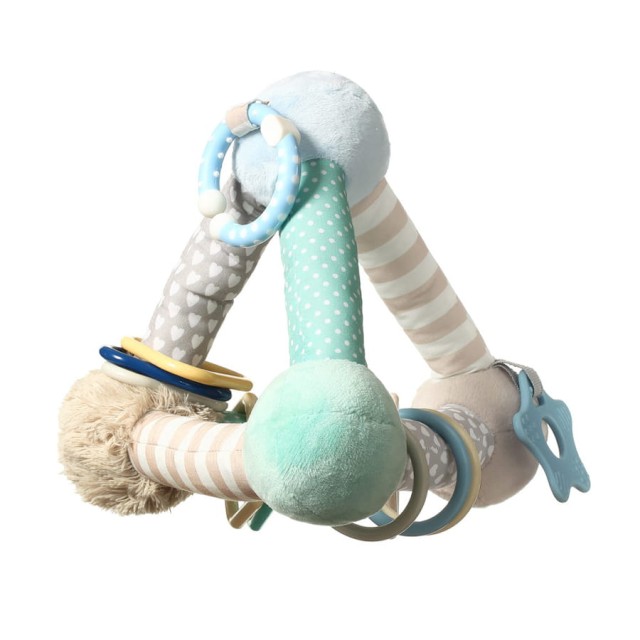 Zabawka edukacyjna dla niemowląt Miętowa piramidka | Babyono 898/02